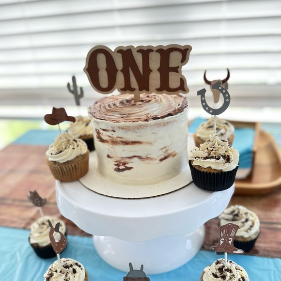 FIRST BIRTHDAY “My First Rodeo” KIT - Picture 4 of 5